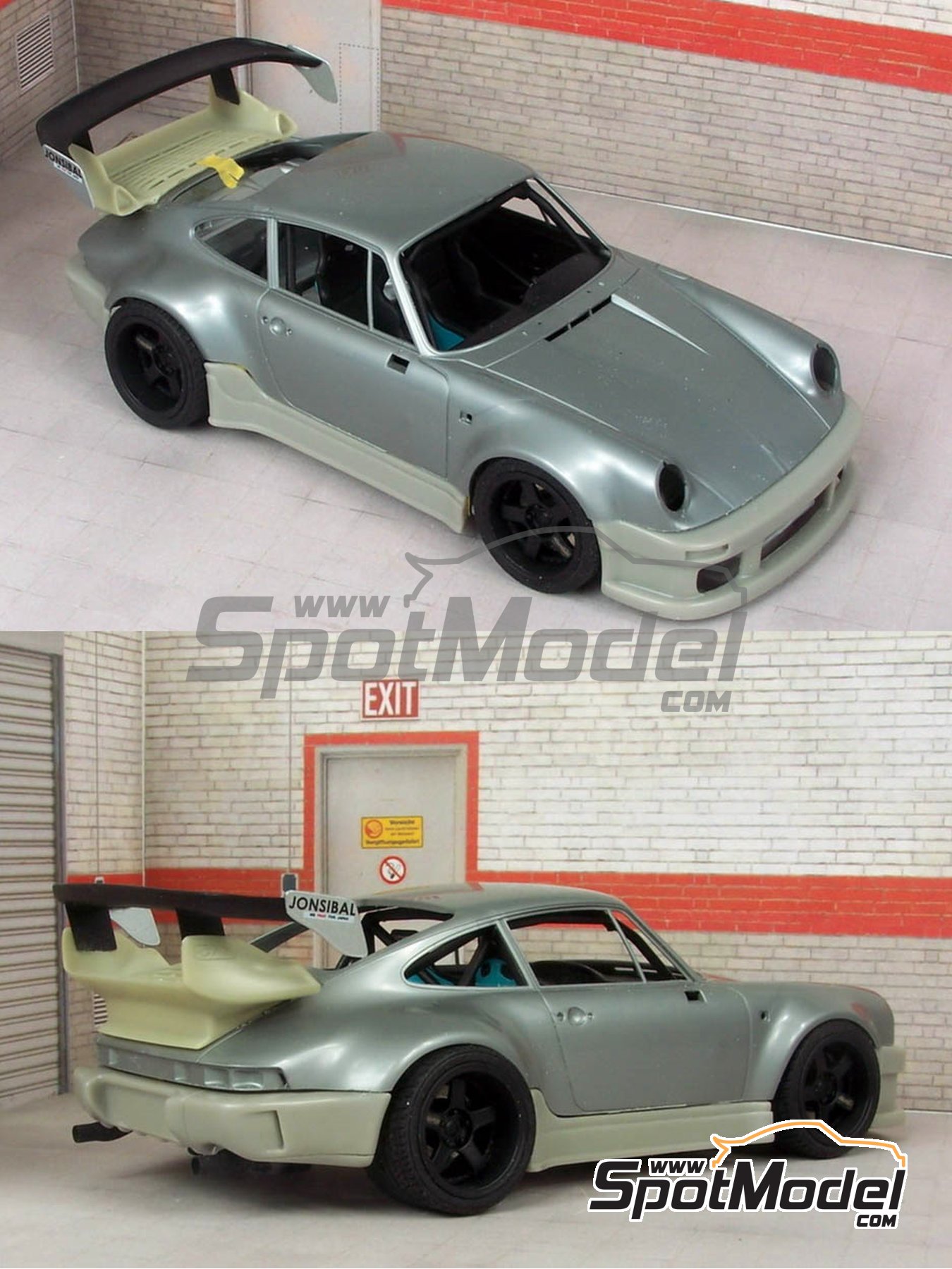 Scale Production SPTK24061: Transkit 1/24 scale - Porsche 911 930